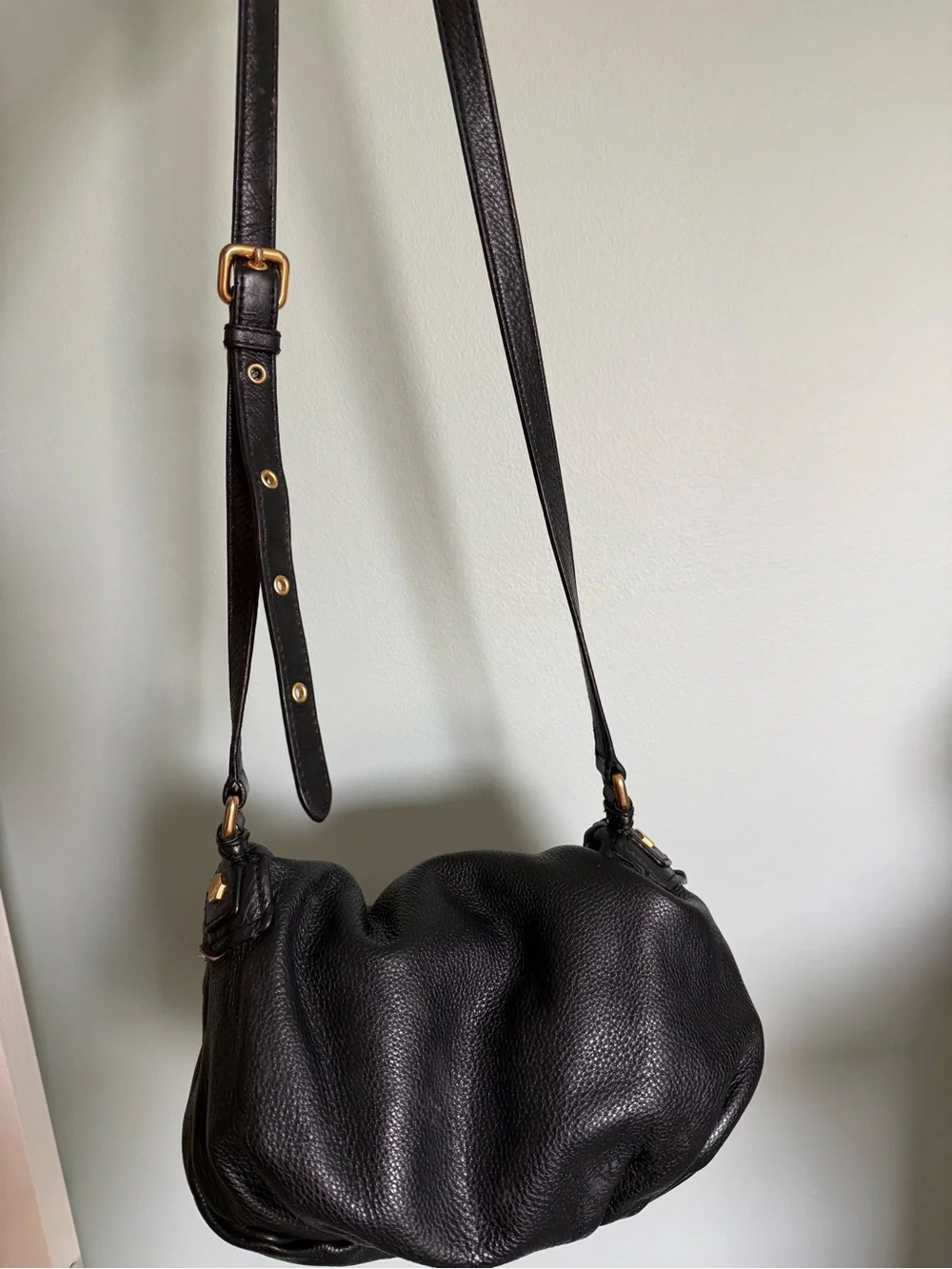 Marc by Marc Jacobs Black Leather Crossbody Bag - Picture 3 of 4